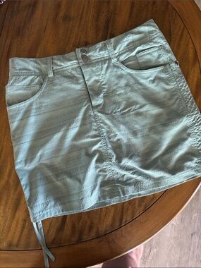 Horny Toad Green Gray Skort women’s 4
